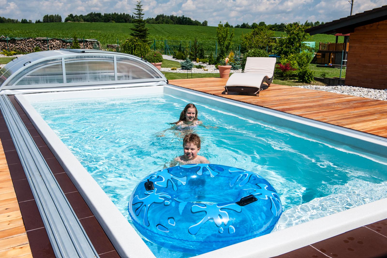 Příprava pro bazény